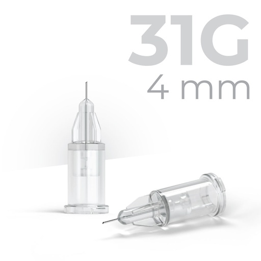 [72015] Ultra LDS Needle 31G/4mm, 100 pcs